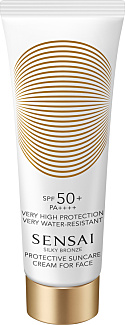 Silky Bronze Protective Suncare Cream For Face SPF50+ PA++++ 