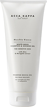 White Moss Shampoo and Shower Gel