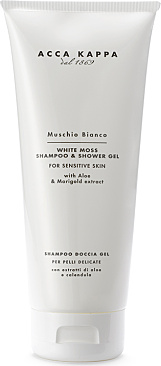 White Moss Shampoo and Shower Gel