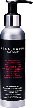 Transparent Shaving Gel