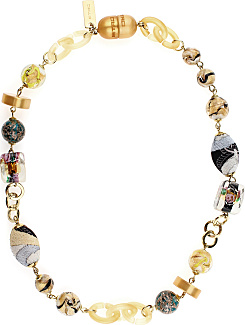 Olive Choker And Chain