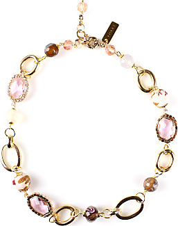 Oval Glass Choker