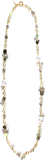 Necklace With Animalier Beads