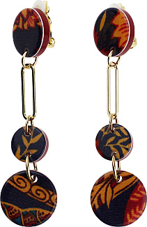 Resin Pads Earring