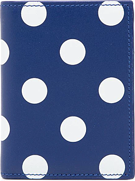 Polka dot printed Wallet navy