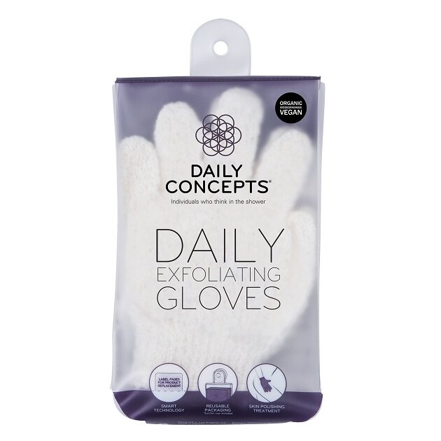 Daily Concept - Мочалка для тіла Daily Exfoliating Gloves DC4