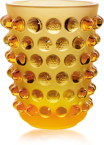 Lalique - Ваза Mossi Amber 10029000L