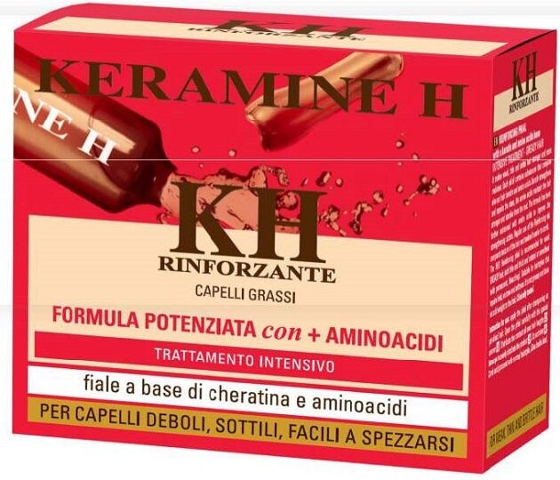 Keramine H - Ампулы для укрепления волос Reinforcing line Red box 103012