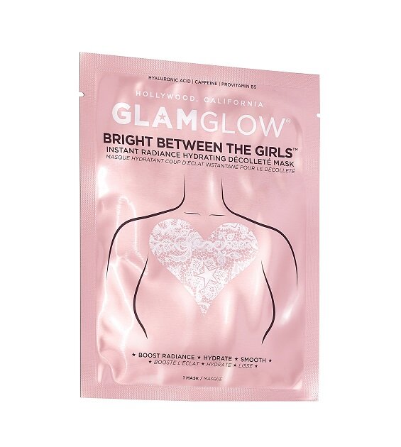 Glamglow - Маска для зони декольте Bright Between the Girls Instant Radiance Hydration Decollete Mask G1C7010000