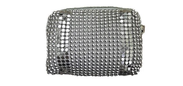 Moliabal - Сумка Silver With Pearls Pochette M953/B