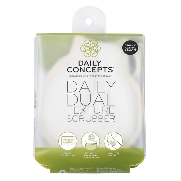Daily Concept - Мочалка для тіла Daily Dual Texture Scrubber DC2