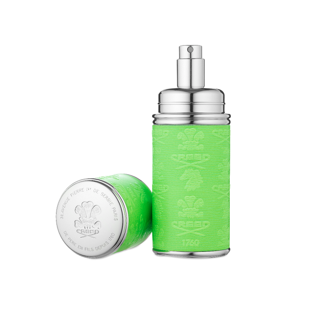 Creed - Флакон-спрей Neon Green with Silver Trim Deluxe Atomizer 1605000491