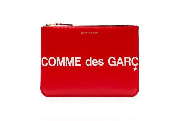 Comme des Garcons Accessories - Гаманець Huge Logo Wallet red SA5100HLRED