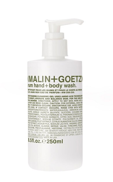 Malin+Goetz - Гель для душа Rum Hands and Body Wash HW-208-250-COMB