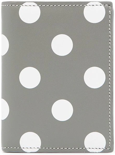 Comme des Garcons Accessories - Гаманець Polka dots printed Wallet grey SA0641PDGREY