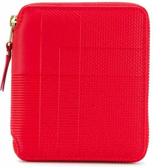 Comme des Garcons Accessories - Гаманець Intersection Lines Wallet red SA2100LSRED