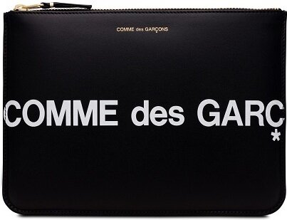 Comme des Garcons Accessories - Гаманець Huge Logo Wallet black SA5100HLBLA