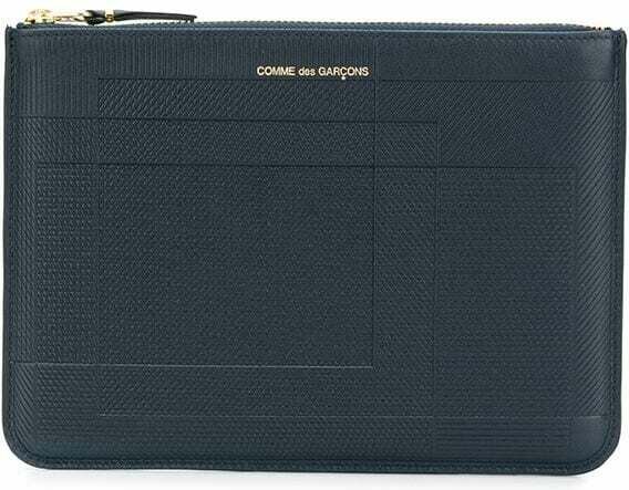 Comme des Garcons Accessories - Гаманець Intersection Lines Wallet Navy SA5100LSNAVY