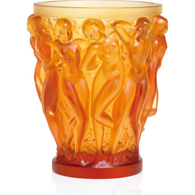 Lalique - Ваза Bacchantes Amber 1220020L