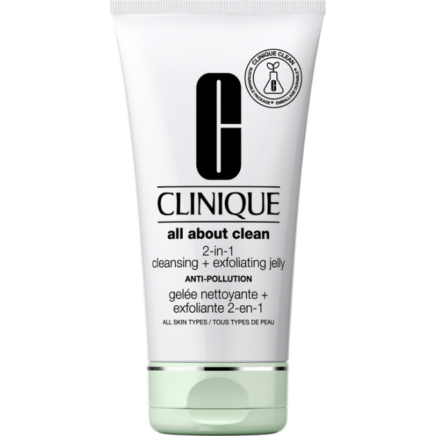 Clinique - Скраб для обличчя All About Clean 2-in -1 Cleansing + Exfoliating Jelly KY5J010000