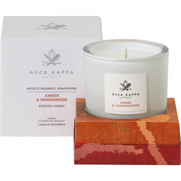 Acca Kappa - Свічка Amber & Sandalwood-Scented Candle 851003A