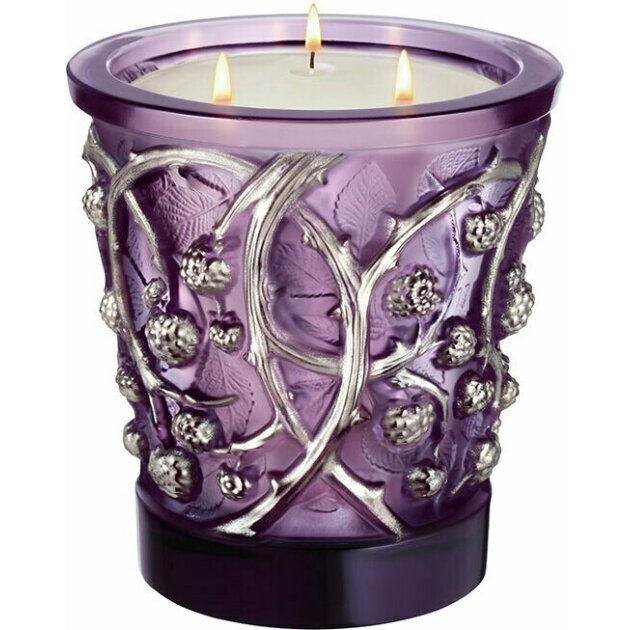 Lalique (Наші партнери) - Свічка Candleholders EPINES EDITION PLATINE B14600L