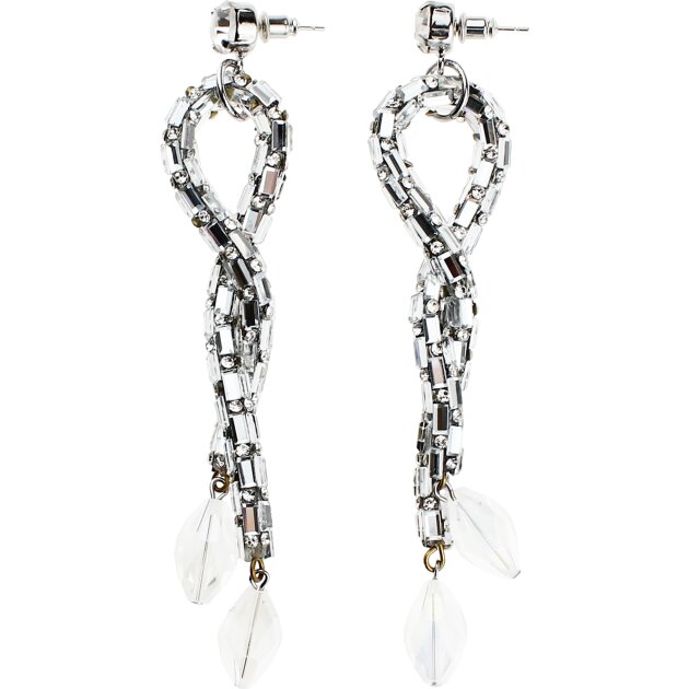 Etro accessories - Сережки Knitted Earring With Knotted Strass C534379402FW21
