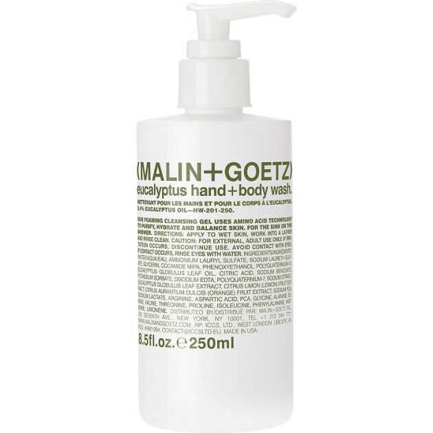 Malin+Goetz - Гель для тіла і рук Eucalyptus Hand And Body Wash HW-201-250