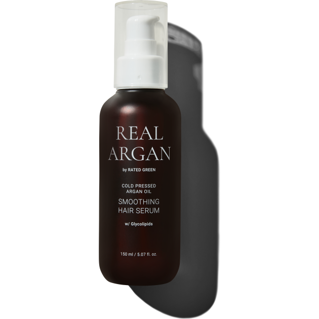 Rated Green - Серум для волос Real Argan Smoothing Hair Serum 8809514550450