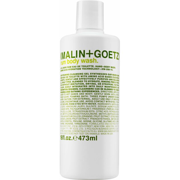 Malin+Goetz - Гель для душа Rum Body Wash 473 мл HW-208-16