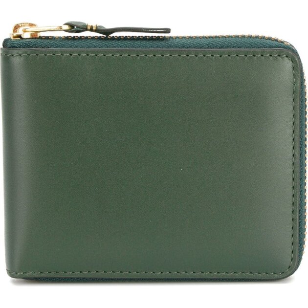 Comme des Garcons Accessories - Гаманець Classic leather line Wallet Bottle Green SA7100BGRN