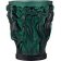 Lalique - Ваза Bacchantes Small Size Deep green 10547700L - 1