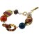 Etro accessories - Браслет Resin Rings Bracelet with Silk Boules C534063558FW21 - 2
