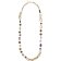 Etro accessories - Кольє Necklace With Rings in Silver Resin with Boules C534083559FW21 - 1