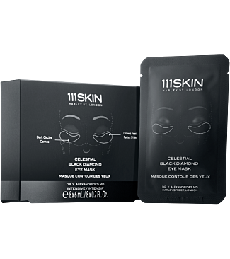 Celestial Black Diamond Eye Mask