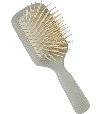 Eye Paddle Brush – Travel Size - Green