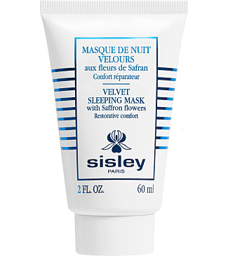 Velvet Sleeping Mask with Saffron Flower