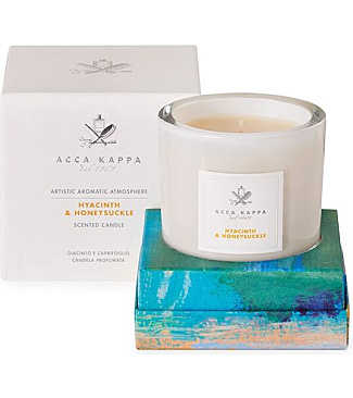 Hyacinth & Honeysuckle-Scented Candle