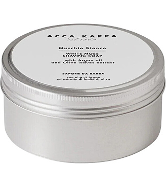 White Moss Shaving Soap