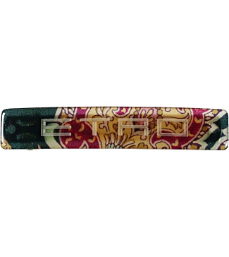 Hair Pin with Printed Bi-Colour Logo