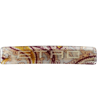Hair Pin with Printed Bi-Colour Logo