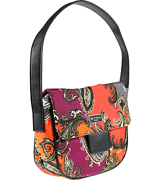 Rounded Bag with Strap