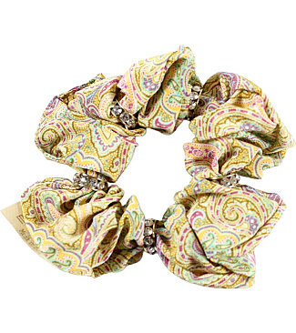 Curled Elastic With Strass