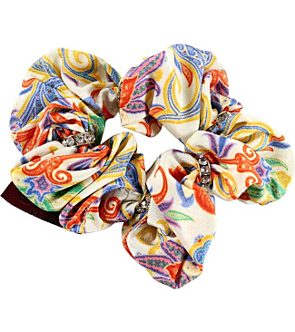 Curled Elastic With Strass