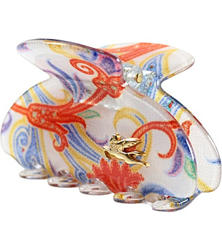 Medium Hair Clip with Pegasus