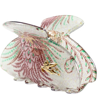 Medium Hair Clip with Pegasus