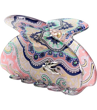 Medium Hair Clip with Pegasus