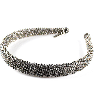 Glamorous Silver Headband