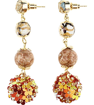 Mix Of Boules Earring