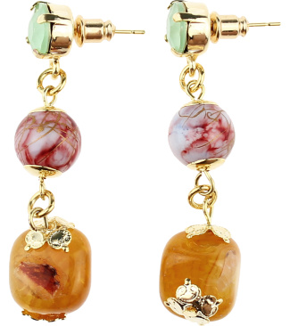 Mix Of Boules Earrings
